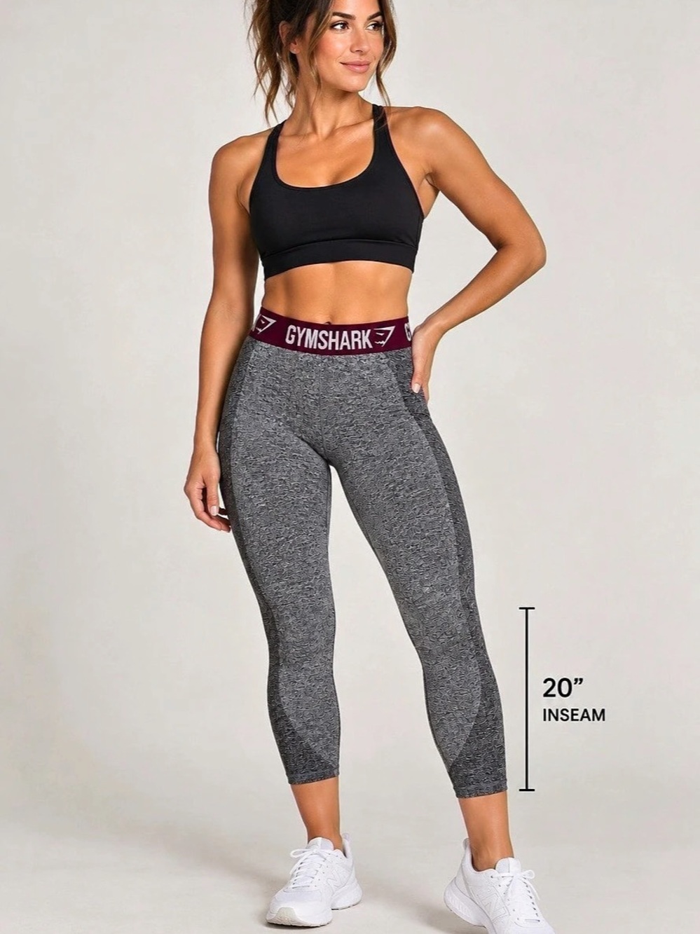 Gymshark Flex Leggings Cropped 20”